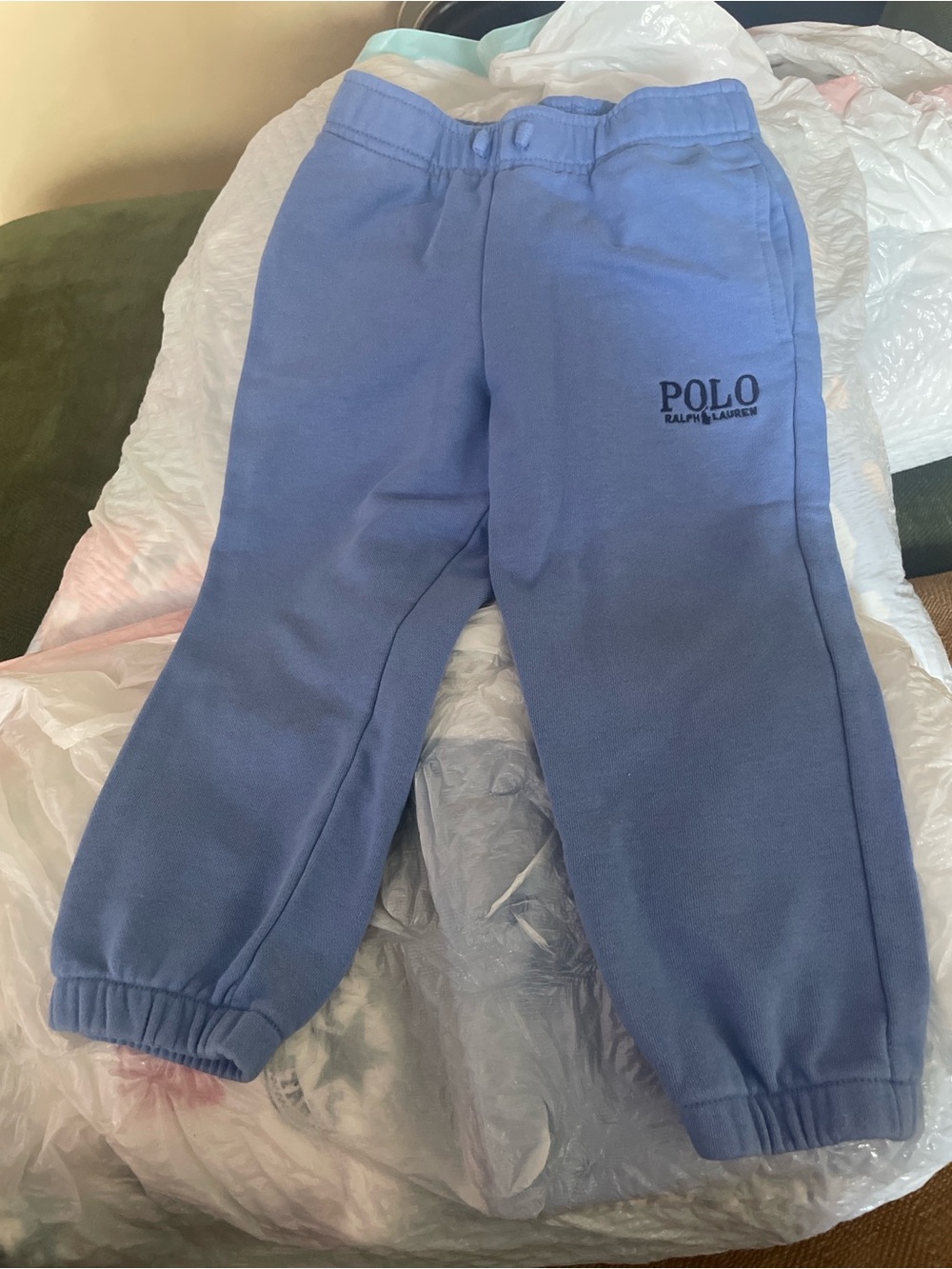 Ralph Lauren Kids Light Blue Sweat Joggers